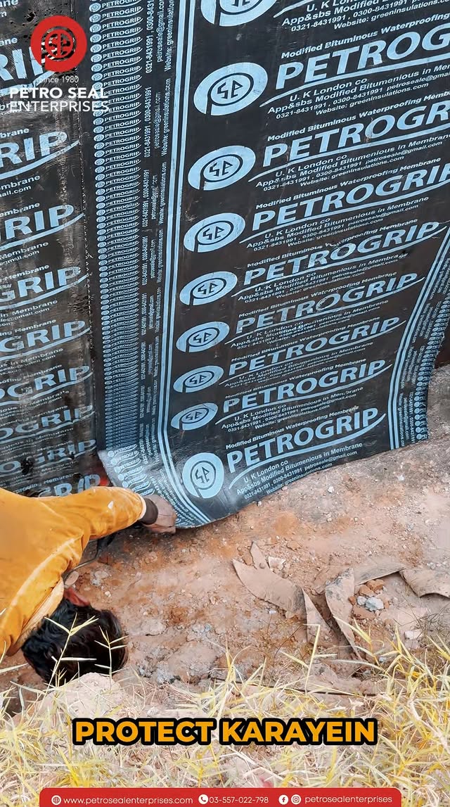 Petroseal waterproofing project reel on Instagram